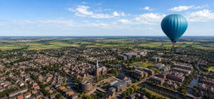 Meervoort luchtballon hoog